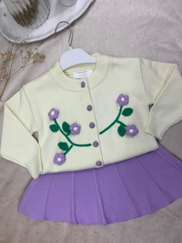 Ensemble Fillette mauve