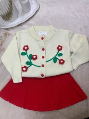 Ensemble Fillette rouge