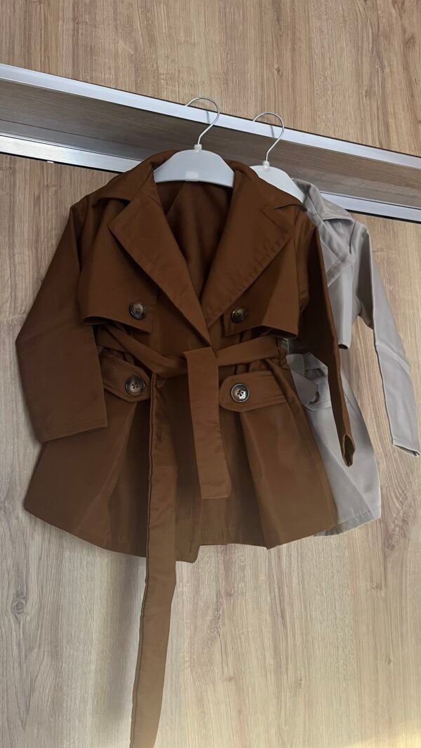 Trench-coat fillette