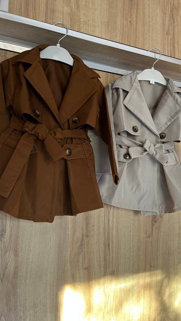 Trench-coat fillette