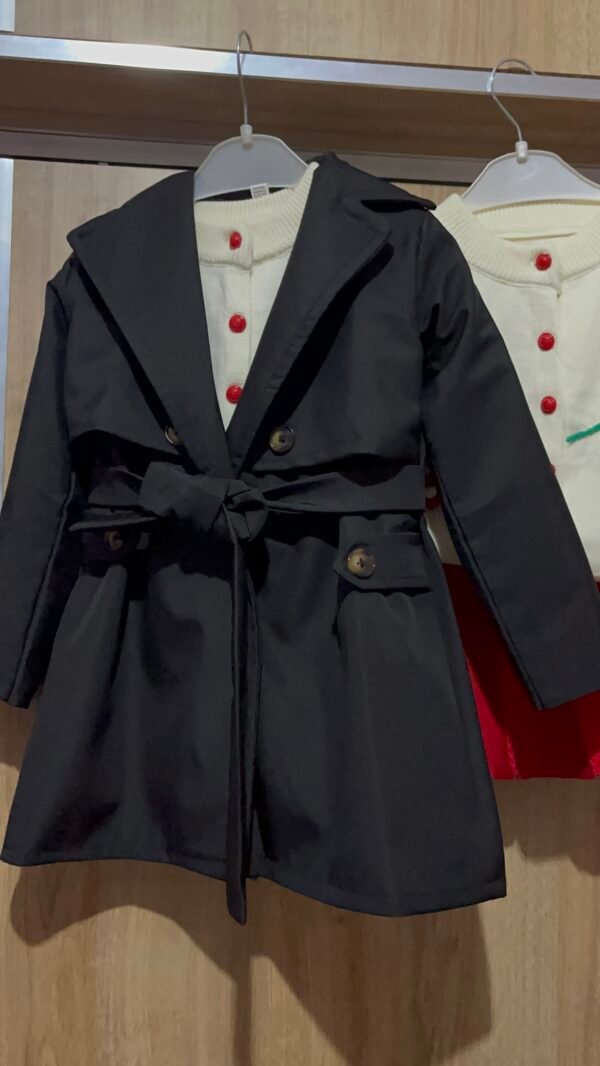 Trench-coat fillette