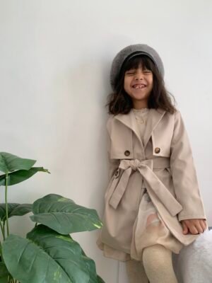 Trench-coat fillette