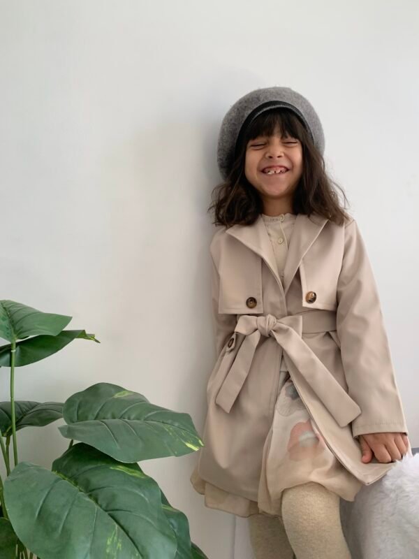 Trench-coat fillette