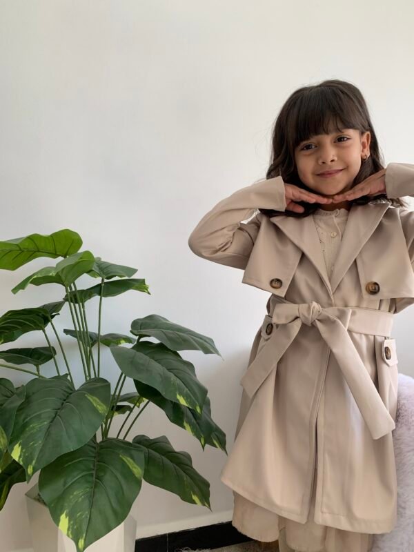 Trench-coat fillette