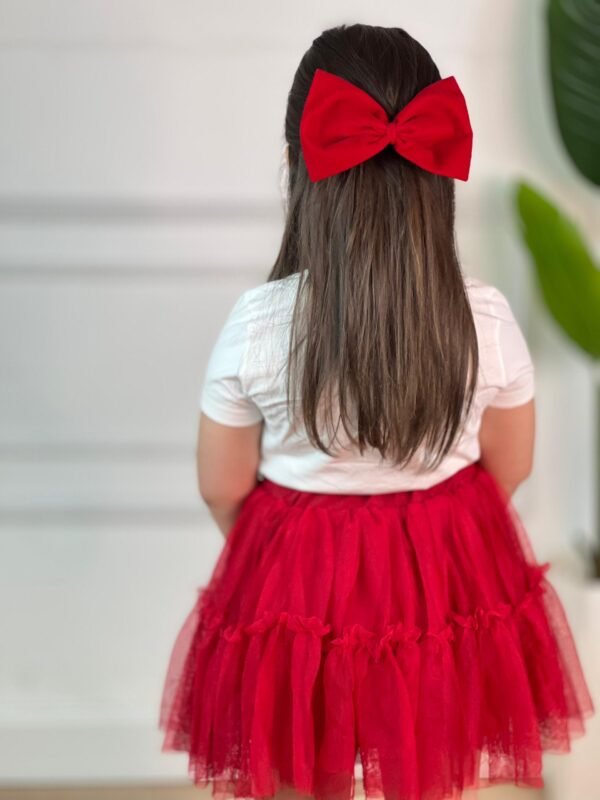 Ensemble avec jupe en tule et col brodé 🇹🇷
