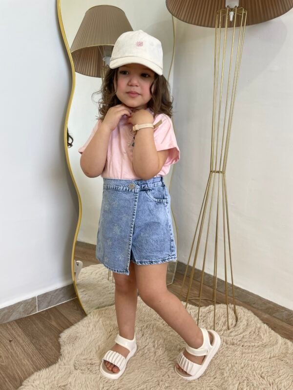 Ensemble shorte jupe en jean🇹🇷